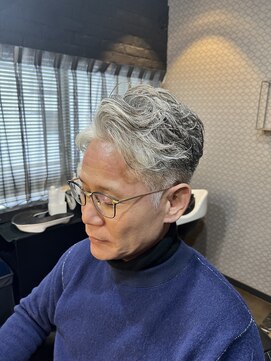 カスミ 霞(KASUMI) ナイスダンディーな毛流れ。　40代/50代/ビジネス/清潔感