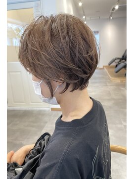 ソラ 京都桂川店(SORA.) 大人可愛い20代30代40代50代ふんわりショートボブ◎