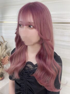 エス(Ess) 美髪/ワイドバング/ホワイトブロンド[髪質改善/ヘアセット/大宮]