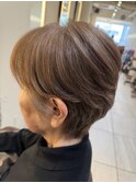 【札幌/impression佐藤】白髪ぼかしハイライト/ミルキーベージュ