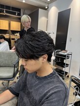 アロー 船橋店(AROH) サーフカール/スパイキーショート/ブルーブラック/船橋