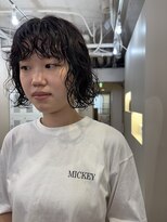 ロア 四条河原町店(LoRE)&nbsp;ボブパーマ！前髪もくるんと可愛く