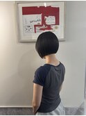 切りっぱなしボブ