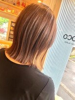 ヘア メイク ココ(hair make coco)&nbsp;透明感のある切りっぱなしボブ★