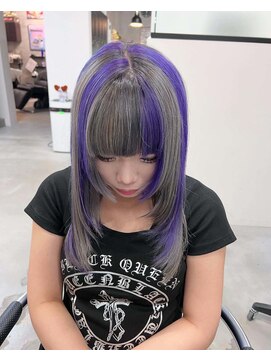 フラット(FLAT) 人と差つけるセクションカラー