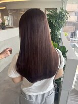 ビビバイベル(BiVi by BHEL)&nbsp;桑名ロングレイヤーカットハッシュカット透明感カラー重めロング