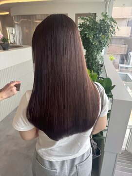 ビビバイベル(BiVi by BHEL) 桑名ロングレイヤーカットハッシュカット透明感カラー重めロング