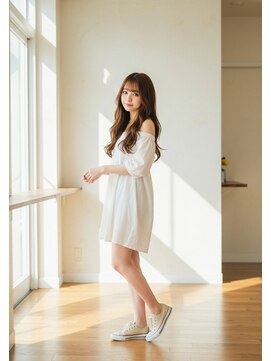 フュージョンファイブ(FUSION5) レイヤーロングベージュ20代30代40代くびれエクステ韓国ヘア