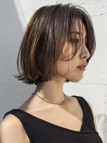 ヘッズ 市川(HEADS ex) 髪質改善 脱白髪染め ボブ 市川