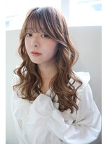 キングスベリー(Hair Relaxation King's Berry)&nbsp;ゆるめウェーブ／ロング11.19オリーブグレー