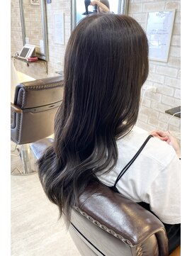 ヴィアスヘアー(vias hair) 透明感オリーブカラー