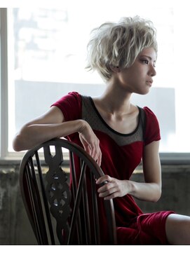 セットアップ 倉敷中庄店(SET-UP) ベリーショートホワイト似合わせカット