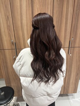 ガリカ 博多(Gallica) <リコ/ヘアセット>こなれ感のあるハーフツイン