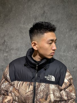 ドゥーエン 緑橋店(DoEN) スキンフェード×フェザーアップ