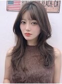 《Agu hair》くびレイヤーブラウンベージュ×numberA.ヘアバター