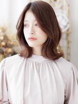 カバーヘア イヴ 戸頭店(COVER HAIR EVE)&nbsp;ブリーチなし外ハネくびれミディアムレイヤーa戸頭20代30代40代