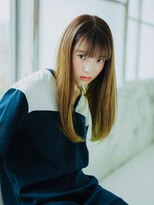 ココカラーアンドカット マルナカ福富店(CoCo Color&Cut)&nbsp;内巻きストレート/ミルクティーベージュ☆20代30代40代50代