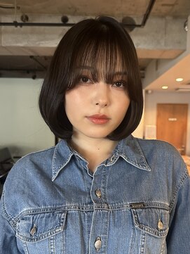 ノラジャーニー(NORA Journey) レイヤーカットレイヤーボブ顔まわりレイヤー切りっぱなしボブ