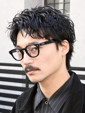 バイフィフス 原宿/表参道(by fifth) スパイラルパーマセンターパートウルフカットルーズパーマッシュ