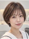 エアリー感のある大人ショートボブ【川崎】【30代】【40代】