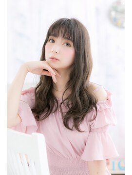 ヘアアンドビューティー ミック(Hair & Beauty miq) やわらかさと透明感…とろみカールロング