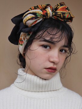 キューズ クラブ(cuz KLUB) 【cuzKLUB】スカーフアレンジ