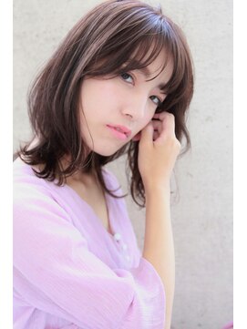 ヘアーアンドメイク シーク 吉祥寺(HAIR&MAKE SeeK) 【Seek吉祥寺】外ハネ×イルミナシアーモーヴ