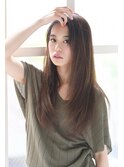 マーブル東京neolive☆フリンジストレート×小顔ロング☆