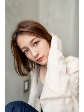 オースティン 錦糸町(AUSTIN) AUSTIN☆大人かわいい前髪セシルカットココアブラウンネオウルフ