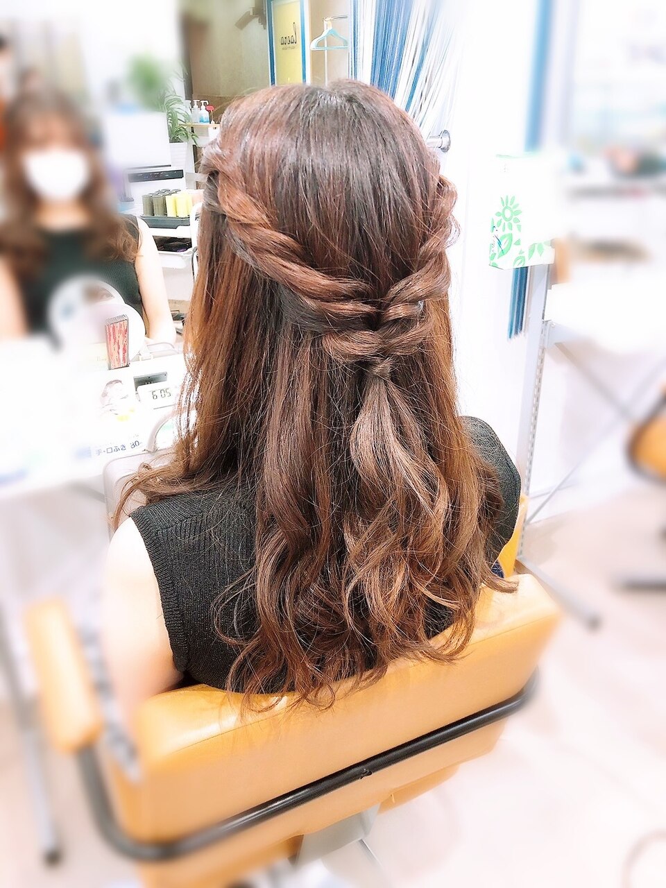 ナチュラルヘアアレンジ/お出かけヘア・デートスタイル：L107484900