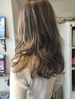 ヘアーデザイン シュシュ(hair design Chou Chou by Yone)&nbsp;☆chouchou☆ハイライト×ミルクティーベージュ