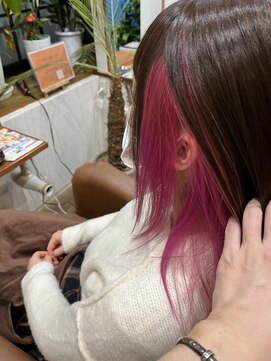 ヘアサロン ライフ(Hair Salon LIFE) インナーカラー
