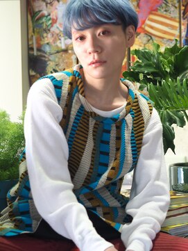 リブロ 三軒茶屋(LIBRO) ヒッピー×ツーブロックマッシュ