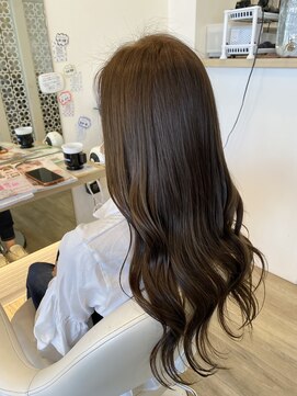 アコレ ミリュー 南草津店(ACCOLE milieu) ツヤ感アッシュベージュカラー♪♪