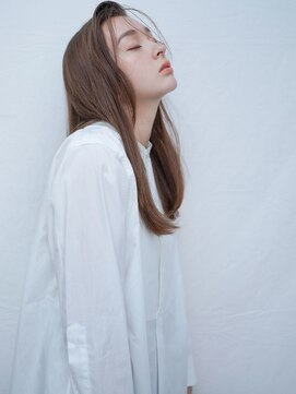 カンナ(Canna) ベビーバング/縮毛矯正/ショコラベージュ/髪質改善/TOKIO/20代