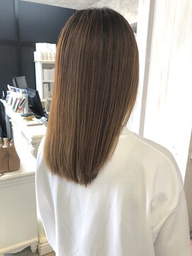 キャアリー(Caary) 福山市美容室Caary ナチュラルストレートし