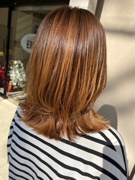 コワフュールエミカ(coiffure EMIKA) レイヤーくびれスタイル