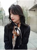 韓国風ツヤ暗髪