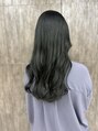 ミック ヘアアンドメイク アップ 駒込店(miq Hair&Make up) 透明感あるブルーアッシュ(※ブリーチ相談)