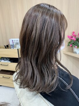 メロウ(mellow) ハイライト×シルバーグレージュ