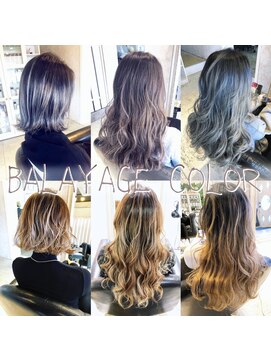 ヘアー アトリエ エゴン(hair atelier EGON) 立体感×透明感の最強コラボ!あなただけのバレイヤージュカラー