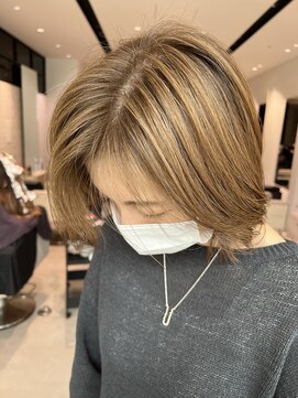 ステア ケース(stair case) ただのリタッチで自然に立体感アップ! 脱白髪染め 40代50代