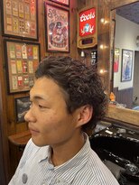 ヘアーデザイン スワロー(hair design Swallow) メンズ スパイラルパーマ