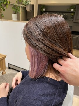 アティラン 上尾店(Attirant) ハイライトカラー/インナーカラー/ブリーチ/Wカラー/白髪ぼかし