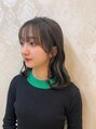 フレア(FLAiR) お顔に沿った顔まわりカット&透明感オリーブカラー