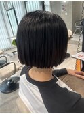 【 Chao aya 】顎上切りっぱなしボブ