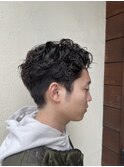 メンズショートスパイラル