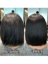 ルミス 銀座(Lumis)&nbsp;ストレートスタイル/艶髪/髪質改善/縮毛矯正/20代30代40代50代