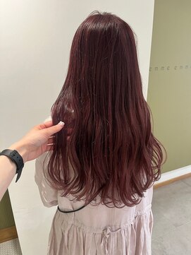 エミィ(emme) ピンクベージュ20代30代髪質改善ハイライトブリーチカット立川