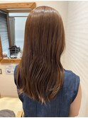 レイヤーカット/ニュアンスカラー/大人女子/フェミニンロング